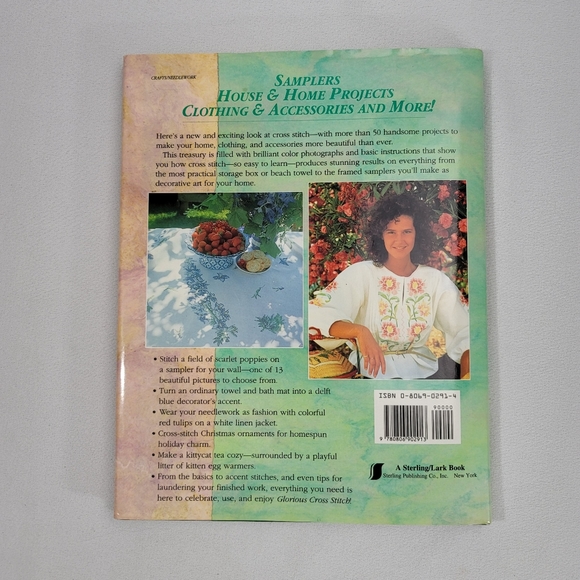 Glorious Cross Stitch Hardcover Book By Chris Rankin - Picture 14 of 16